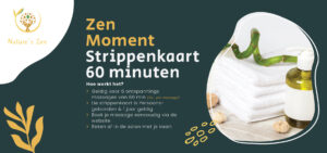 Strippenkaart 60 minuten massage
