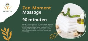 Cadeaubon Ontspannen 90 minuten massage